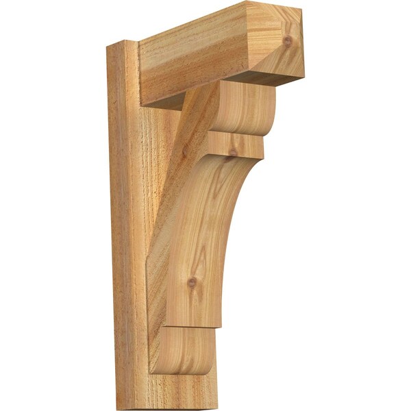 Ekena Millwork Olympic Craftsman Rough Sawn Outlooker, Western Red Cedar, 6"W x 14"D x 22"H OUT06X14X22OLY04RWR - main